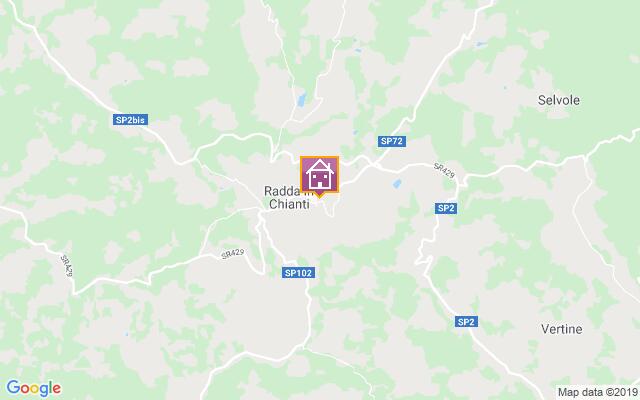 Villa location map