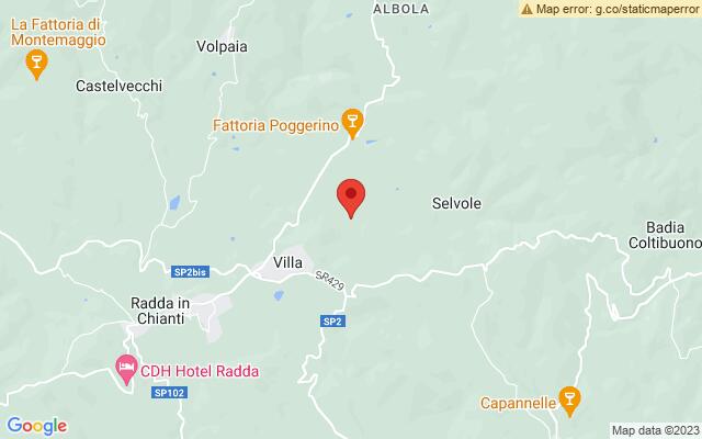 Villa location map